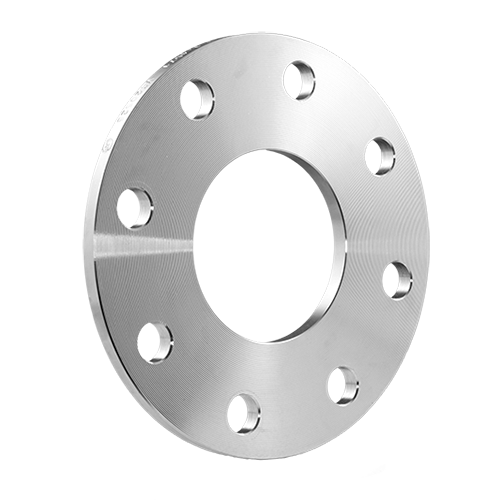 EN 1092 plate flange for welding type 01, reduced thickness | EN 1.4571 | AISI 316TI